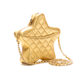 Chanel - Gold Star Walk of Fame Shoulder Bag
