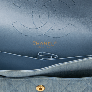 Chanel - Denim Reissue 226 Double Flap Shoulder Bag