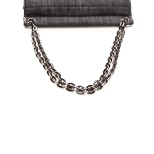 Chanel - Denim/Python VTG Shoulder Bag