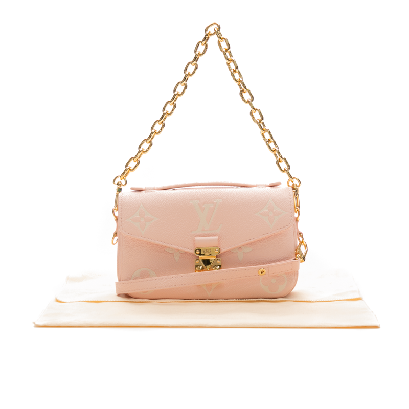 Louis Vuitton - Pink Bicolor Pochette Metis