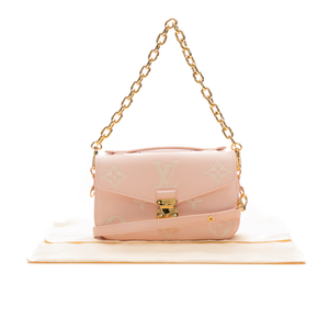 Louis Vuitton - Pink Bicolor Pochette Metis