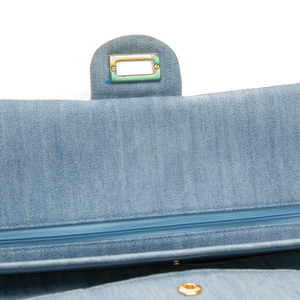 Chanel - Denim Reissue 226 Double Flap Shoulder Bag