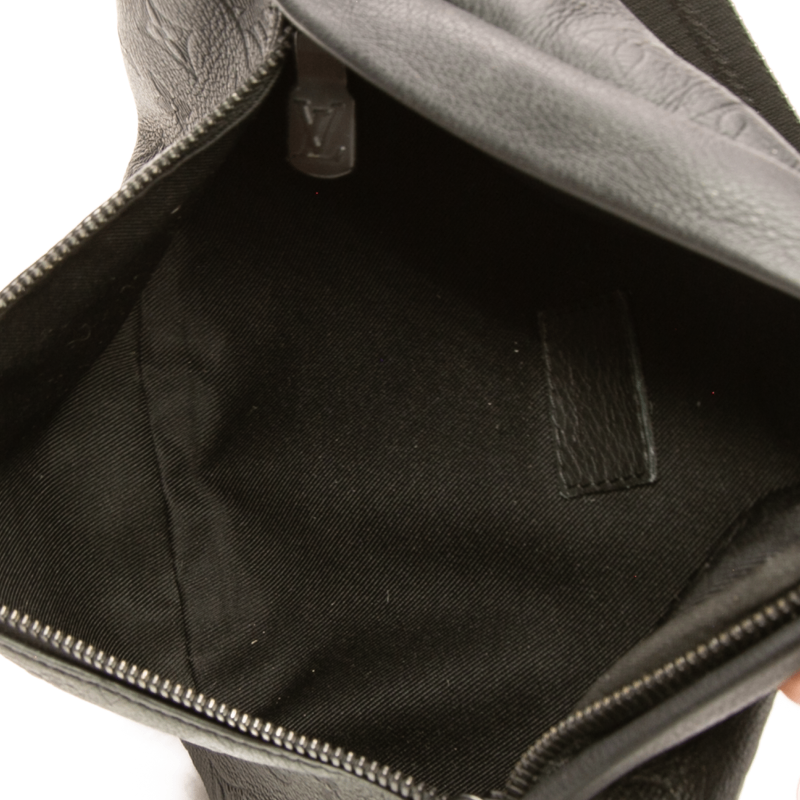 Louis Vuitton - Black Monogram Shadow Bumbag