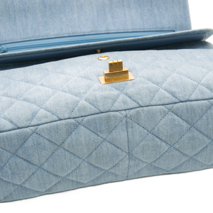Chanel - Denim Reissue 226 Double Flap Shoulder Bag