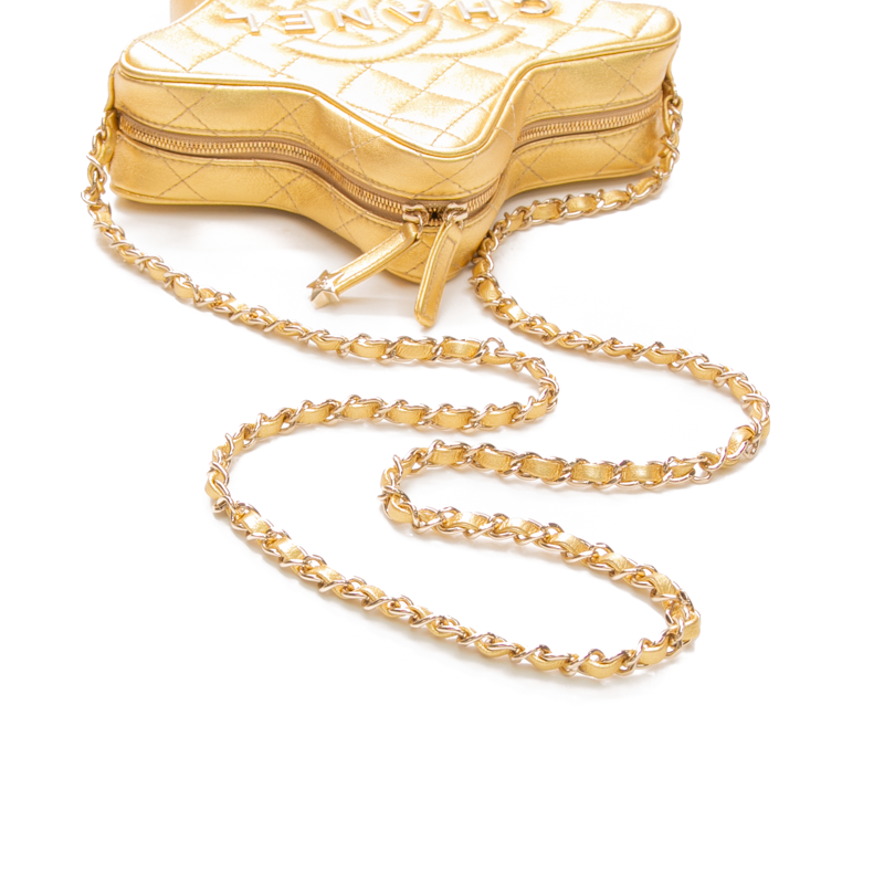 Chanel - Gold Star Walk of Fame Shoulder Bag