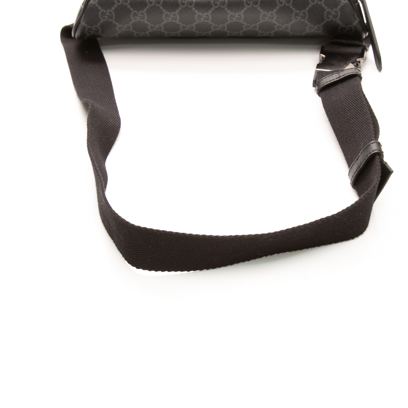 Gucci - Black Supreme Emblem Belt Bag
