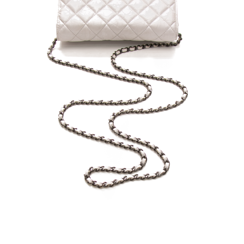 Chanel - Grey Aged Calfskin Reissue WOC