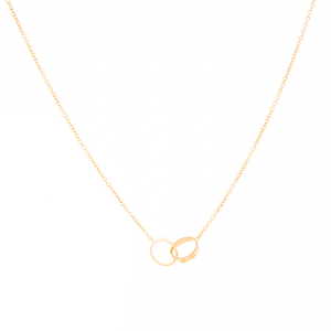 Cartier - Yellow Gold Interlocking Love Necklace