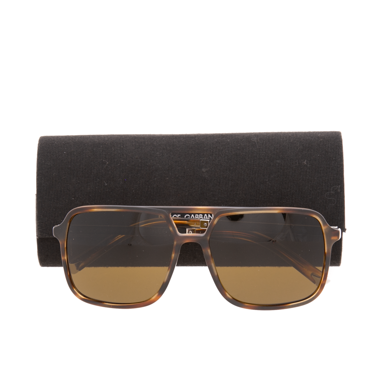 Dolce & Gabbana - Mat Basalto Brown Sunglasses