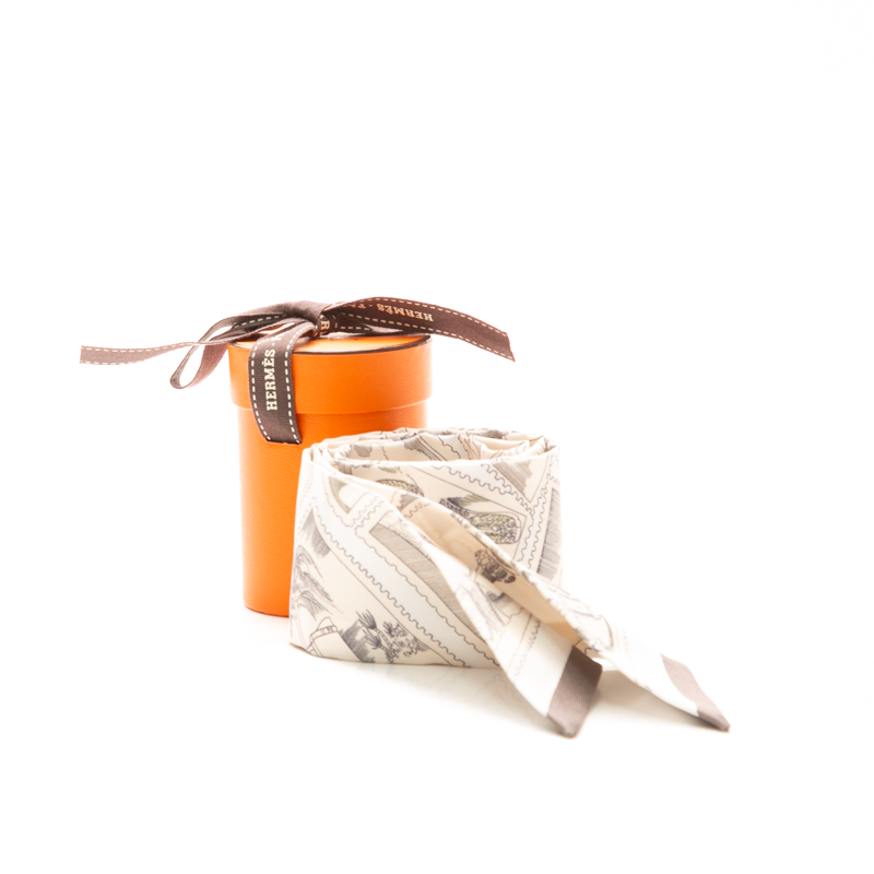 Hermes - Le Philateliste Du Fa Silk Twilly
