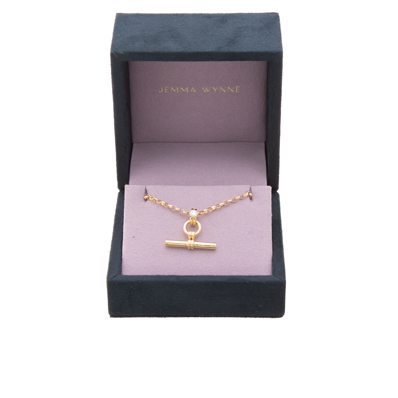 Jemma Wynne - Gold Toggle Necklace