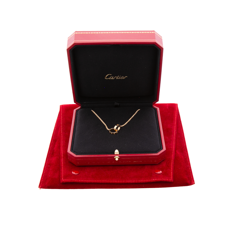 Cartier - Yellow Gold Interlocking Love Necklace