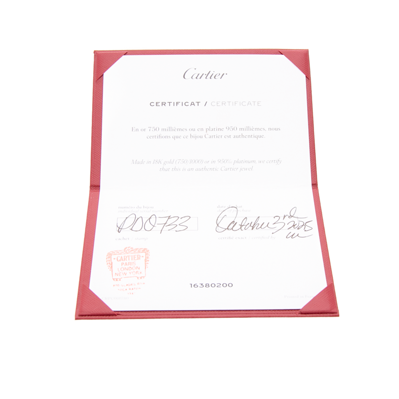 Cartier - Yellow Gold Interlocking Love Necklace