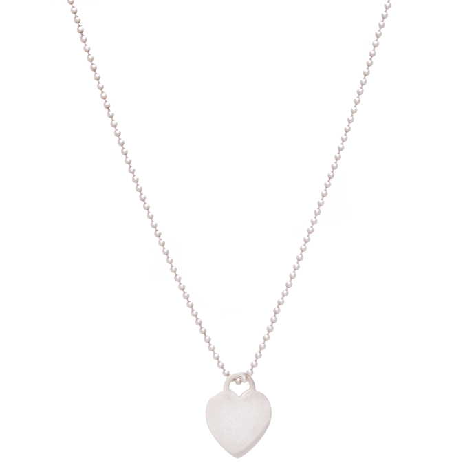Return to Tiffany Long Heart Tag Necklace