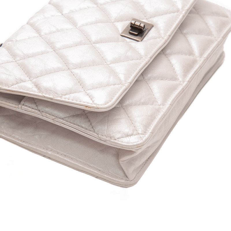 Chanel - Grey Aged Calfskin Reissue WOC
