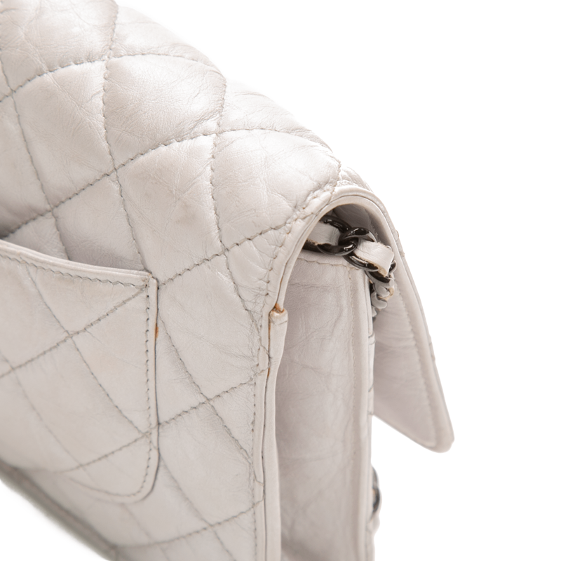 Chanel - Grey Aged Calfskin Reissue WOC
