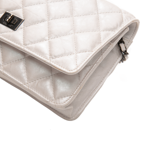 Chanel - Grey Aged Calfskin Reissue WOC
