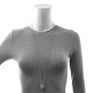 Return to Tiffany Long Heart Tag Necklace