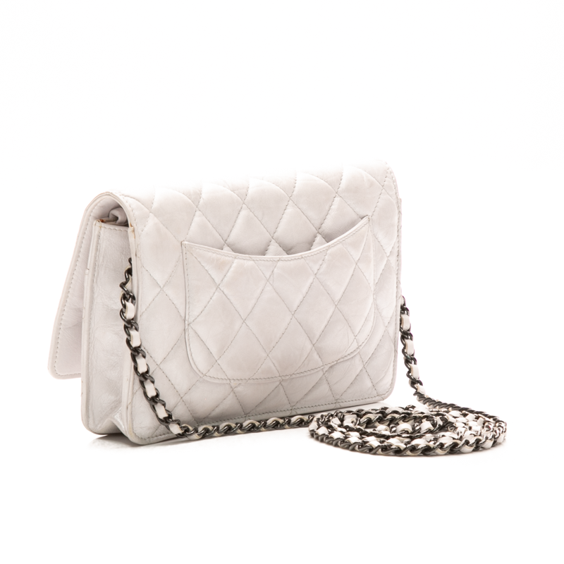 Chanel - Grey Aged Calfskin Reissue WOC