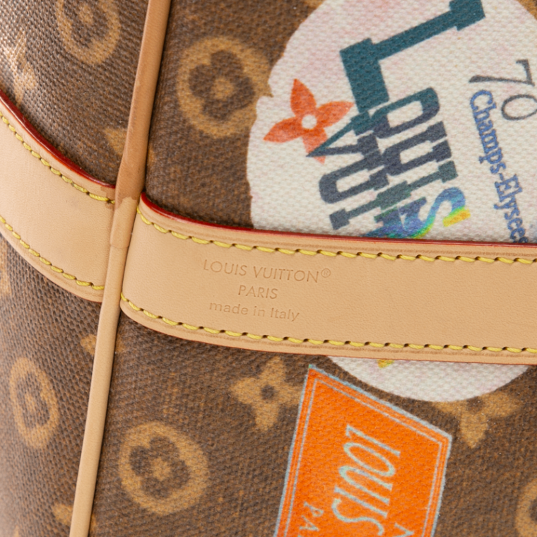 Louis Vuitton - Brown/multi Flight Mode Keepall 50 Band.