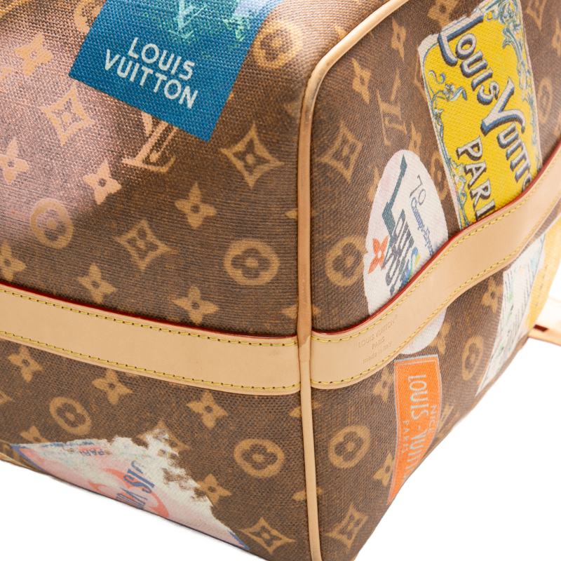 Louis Vuitton - Brown/multi Flight Mode Keepall 50 Band.