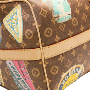 Louis Vuitton - Brown/multi Flight Mode Keepall 50 Band.