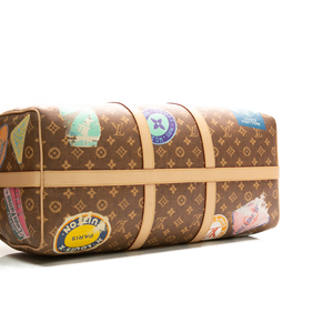 Louis Vuitton - Brown/multi Flight Mode Keepall 50 Band.