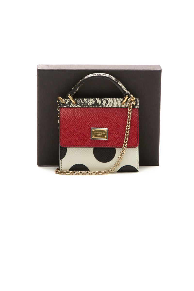 Polka Dot Sicily Card Holder