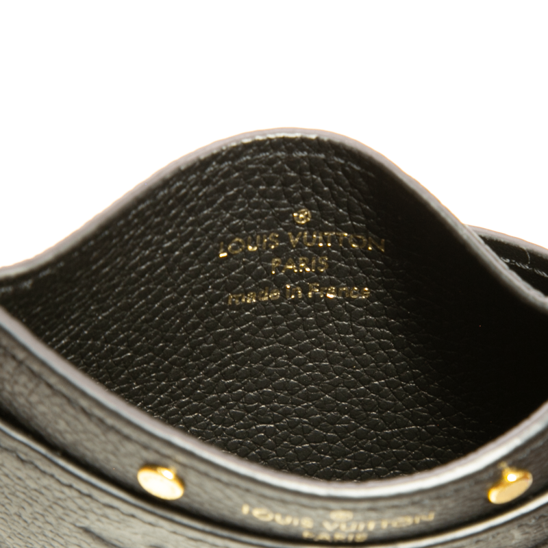 Louis Vuitton - Black Empreinte Card Holder