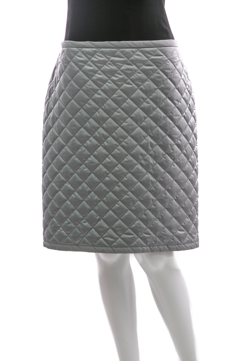 Quilted Knee Length Skirt - Size 42