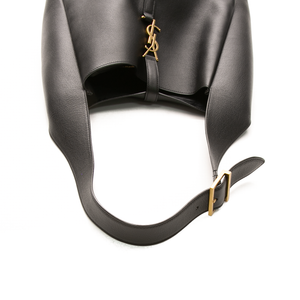 Saint Laurent - Black Large Le 5 A 7 Hobo