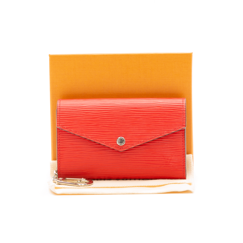 Louis Vuitton - Red Epi Clefs Rabat Key Pouch