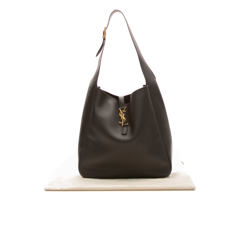 Saint Laurent - Black Large Le 5 A 7 Hobo