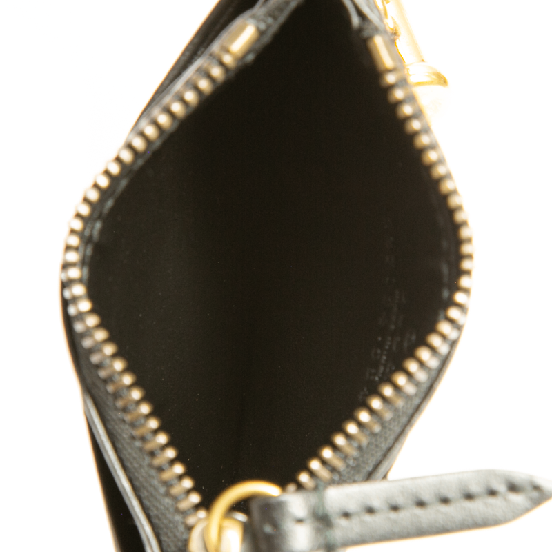 Gucci - Black Matelasse Card Holder Key Case