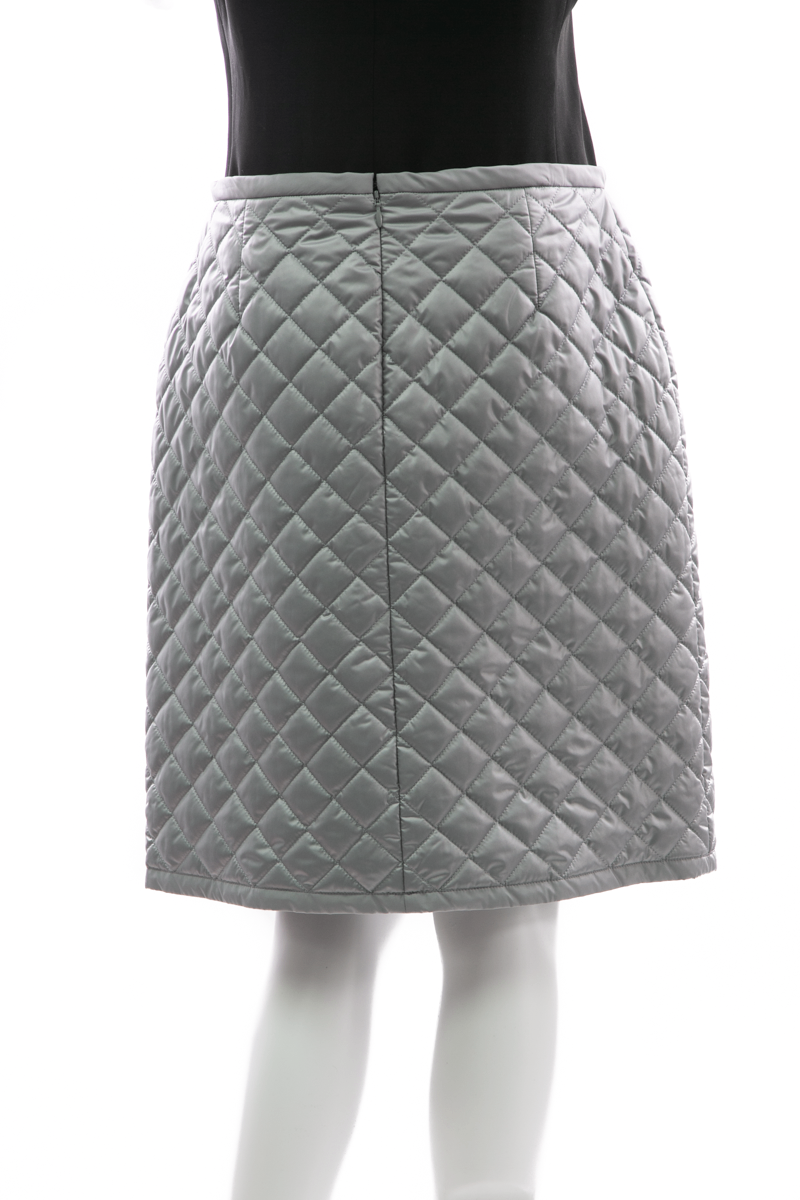 Quilted Knee Length Skirt - Size 42