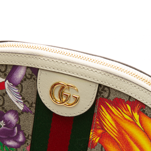 Gucci - Flora Web Dome Crossbody