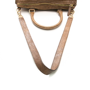 Givenchy -Brown Leather Pandora Bag