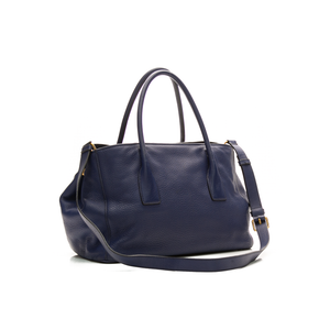 Prada - Navy Vitello Shoulder Bags