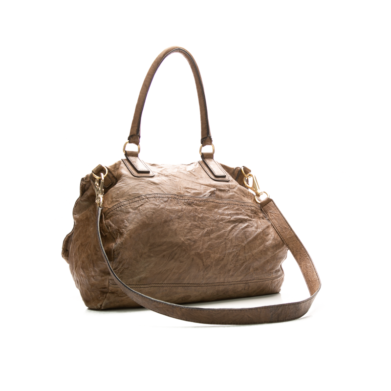 Givenchy -Brown Leather Pandora Bag