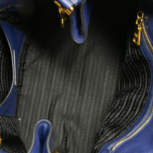 Prada - Navy Vitello Shoulder Bags