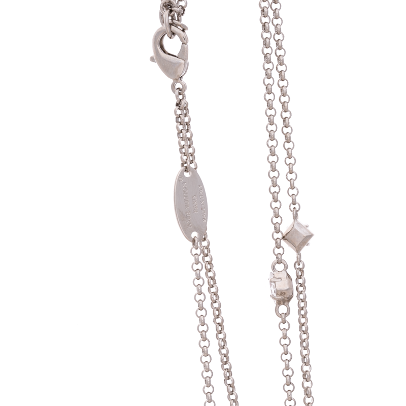 Louis Vuitton - Silver Lady LV Necklaces