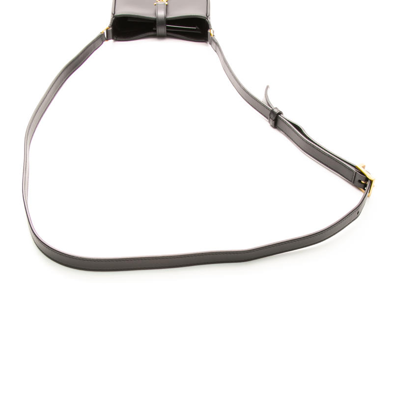 Saint Laurent - Black Mini Le 5 a 7 Vertical Crossbody