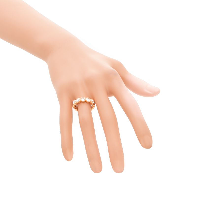 Hermes-Boucle-Sellier-"On-The-Rocks"- Ring-Size-6-300961