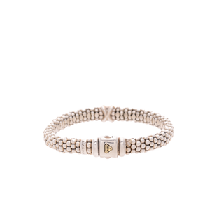 Lagos - Gold/Silver Single Station x Diamond Bracelet