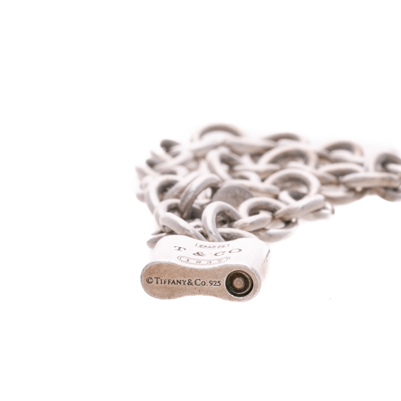 Tiffany & Co. - Silver Lock Link Bracelet
