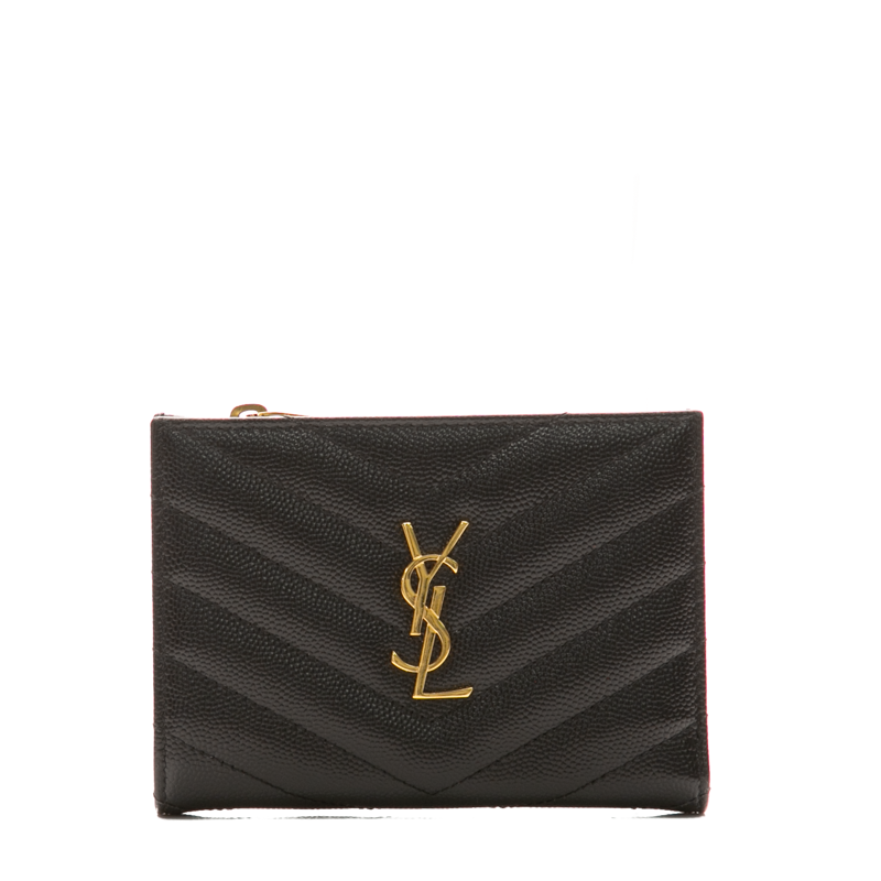 Saint-Laurent-Cassandre-Fragments-Bifold-Wallet-300887