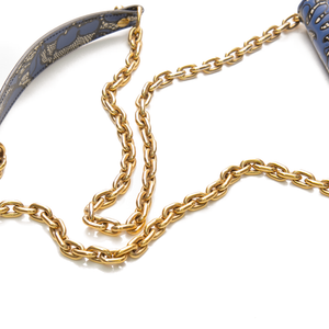Louis Vuitton - Blue Floral Lace Twist WOC