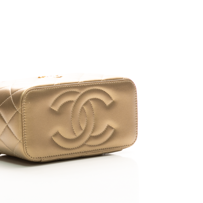 Chanel - Metallic Gold Dynasty Vanity On Chain
