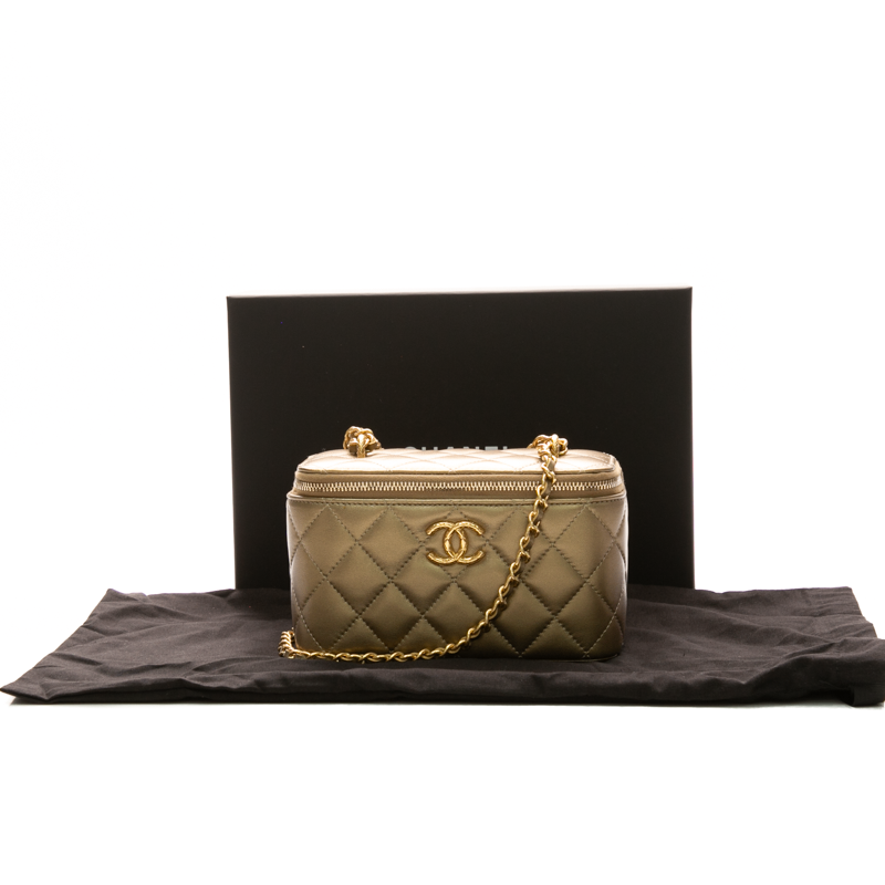 Chanel - Metallic Gold Dynasty Vanity On Chain