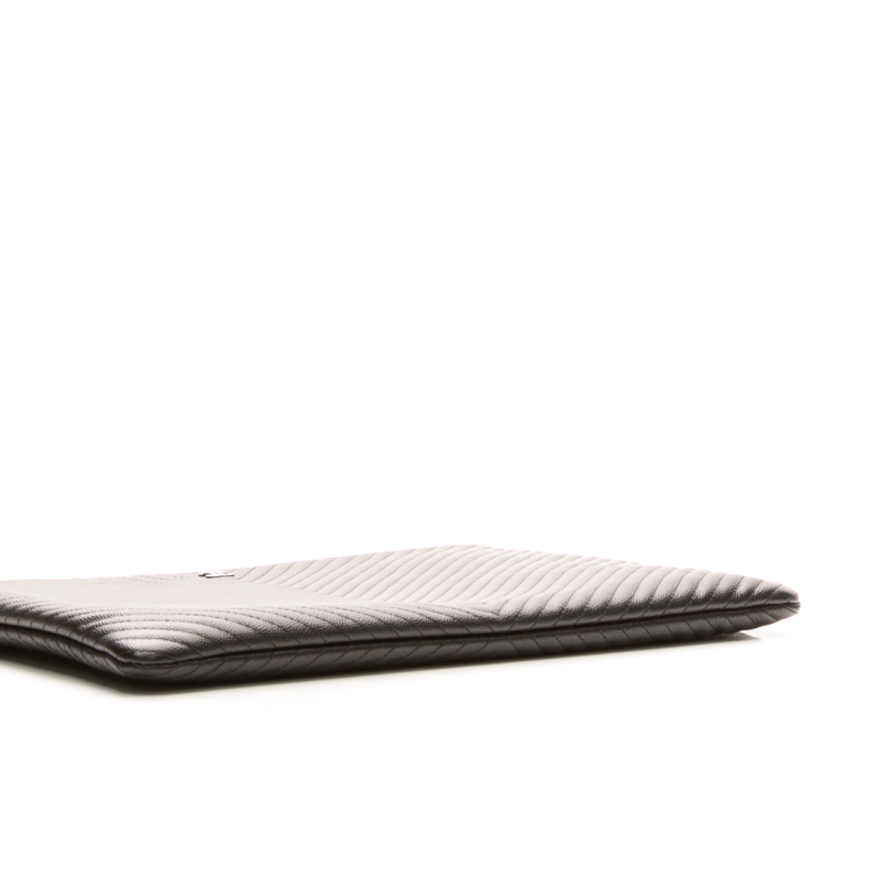 Large Chevron O Case Zip Pouch